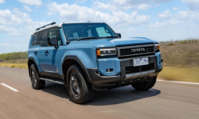 Toyota Land Cruiser Prado 2025 tại Australia trang bị hệ thống 48 V với tên gọi V-Active. Ảnh: Toyota