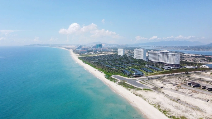 Một góc khu du lịch Bắc bán đảo Cam Ranh. Ảnh: Bùi Kỳ