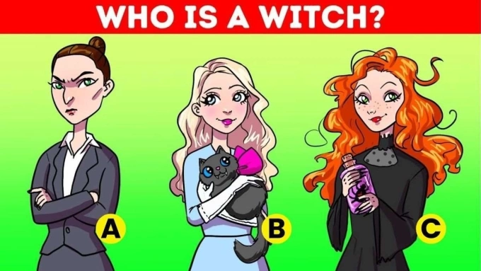 Trong ba cô nàng, ai là phù thủy thật sự?