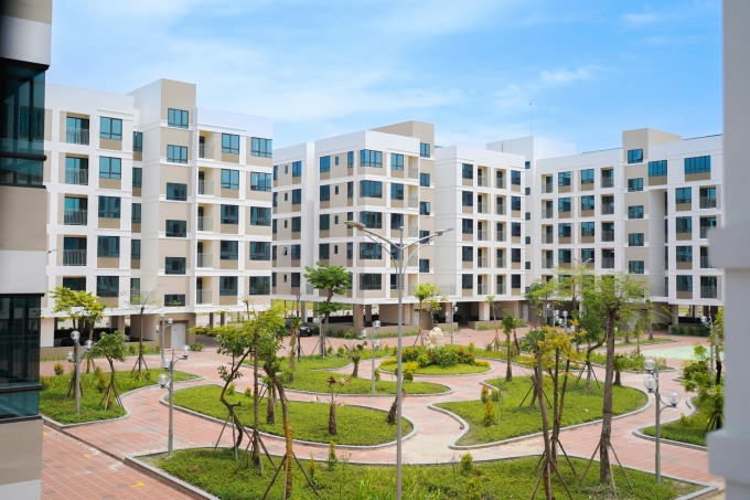 Một khu nhà ở xã hội thuộc phường Đông Mai, tỉnh Quảng Ninh. Ảnh: Viglacera