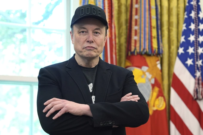 Elon Musk. Ảnh: AP