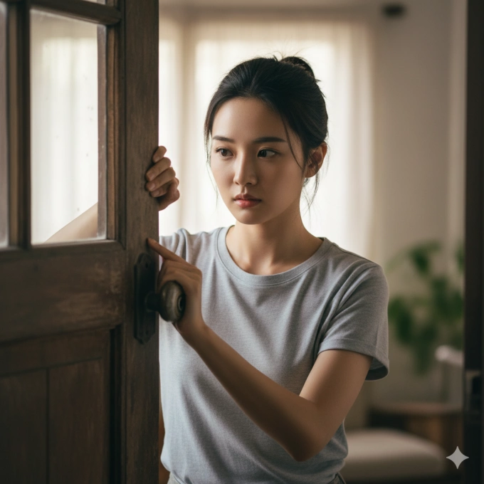 Cái gì có thể bị đóng lại nhưng không có cửa?