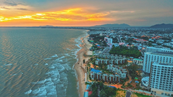 Một góc biển Long Hải. Ảnh: Charm Group