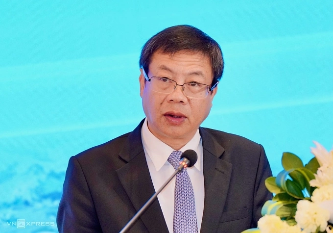 Thứ trưởng Bộ Khoa học và Công nghệ Lê Xuân Định phát biểu tại Hội nghị. Ảnh: Nguyễn Đông