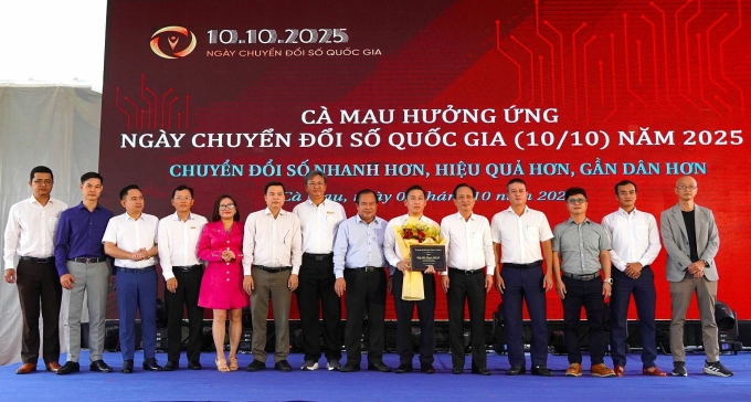 Hiệp hội Chuyển đổi số tỉnh Cà Mau ra mắt hôm nay. Ảnh: Chúc Ly