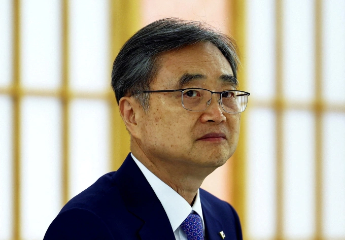 Ngoại trưởng Hàn Quốc Cho Hyun tại Tokyo, Nhật Bản ngày 29/7. Ảnh: Reuters