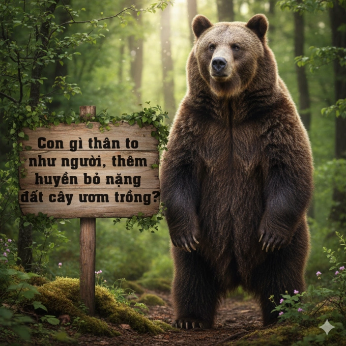 Con gì như người, thêm huyền bỏ nặng đất cây ươm trồng?