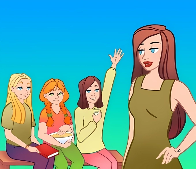 Ai là con gái ruột của quý cô?