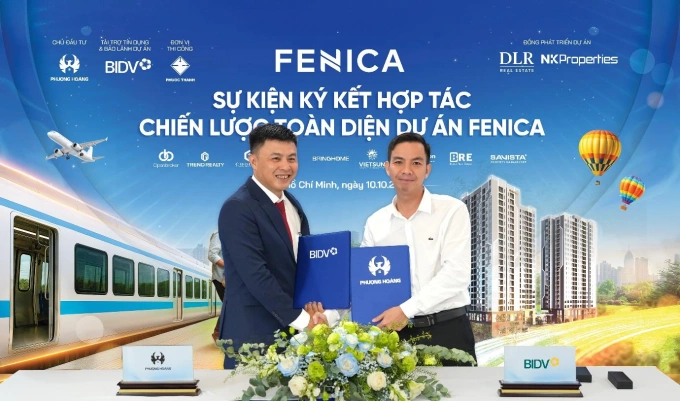 Ngân hàng BIDV trở thành đơn vị tài trợ tín dụng và bảo lãnh cho dự án. Ảnh: Fenica