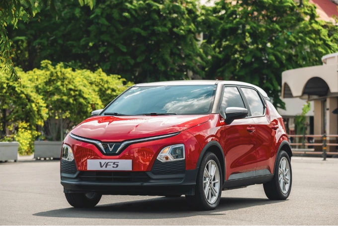 VF 5 là một trong những dòng xe bán chạy nhất của VinFast.