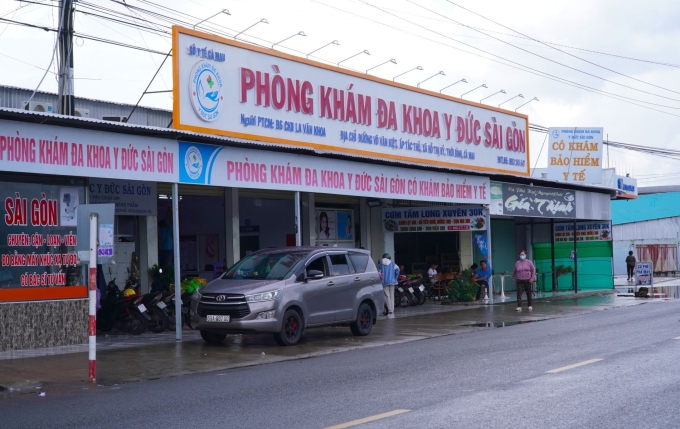Phòng khám đa khoa Y Đức Sài Gòn, nơi Hưng từng hành nghề khám bệnh, chữa bệnh. Ảnh: An Minh