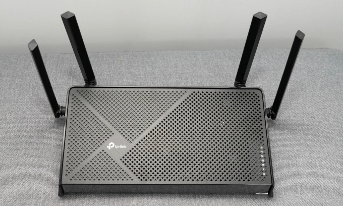 TP-Link Archer BE230 là router Wi-Fi 7 đầu tiên trên thế giới. Ảnh:Huy Đức