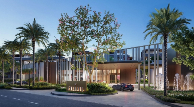 Phối cảnh sảnh đón The Fullhaus. Ảnh: CapitaLand