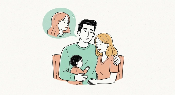 Tôi nhớ người cũ da diết dù yêu vợ thương con