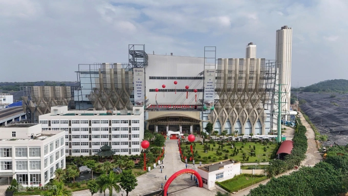 Nhà máy Điện rác Sóc Sơn tại xã Trung Giã, TP Hà Nội. Ảnh: Huy Mạnh