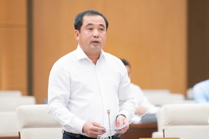 Quyền Bộ trưởng Nông nghiệp và Môi trường Trần Đức Thắng. Ảnh: Cổng TTĐT Quốc hội
