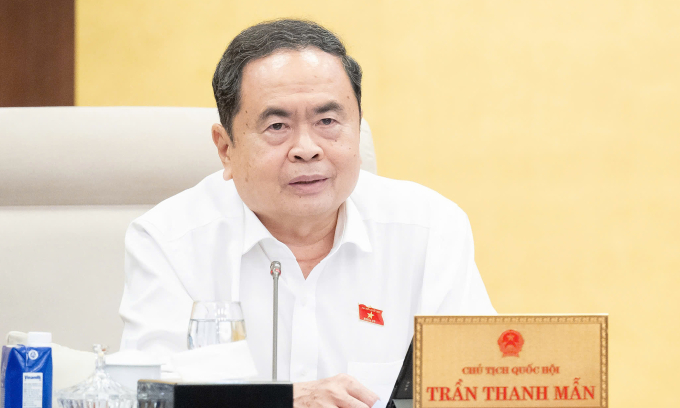 Chủ tịch Quốc hội Trần Thanh Mẫn. Ảnh: Cổng TTĐT Quốc hội