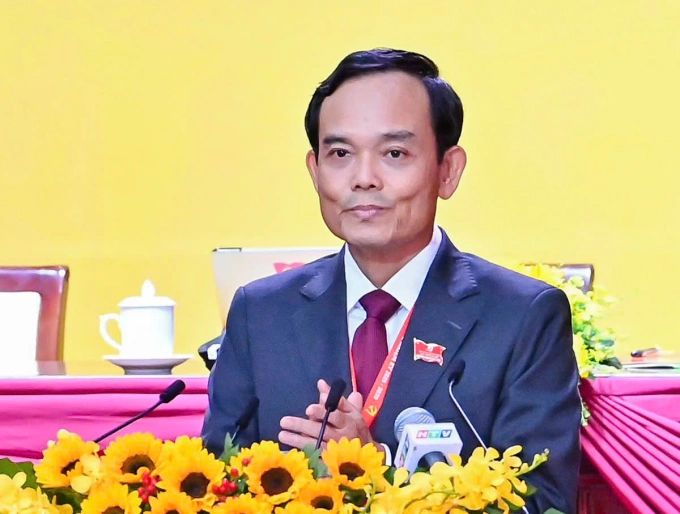 Bí thư Thành ủy TP HCM Trần Lưu Quang. Ảnh: An Phương
