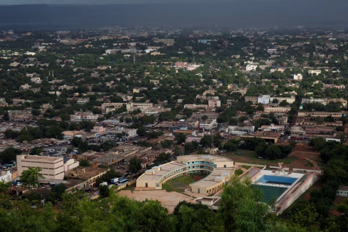 Thủ đô Bamako của Mali nhìn từ trên cao. Ảnh: Reuters