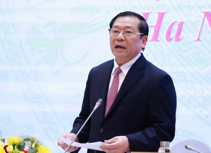 Phó trưởng ban Thường trực Ban Tuyên giáo và Dân vận Trung ương Lại Xuân Môn. Ảnh: Hoàng Phong
