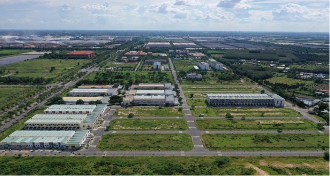 Toàn cảnh dự án Phước Đông New City. Ảnh: Minh Phú Land