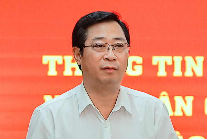 Ông Cao Xuân Thạo, Trưởng ban vận động xã hội Trung ương Mặt trận Tổ quốc Việt Nam. Ảnh: Hoàng Phong