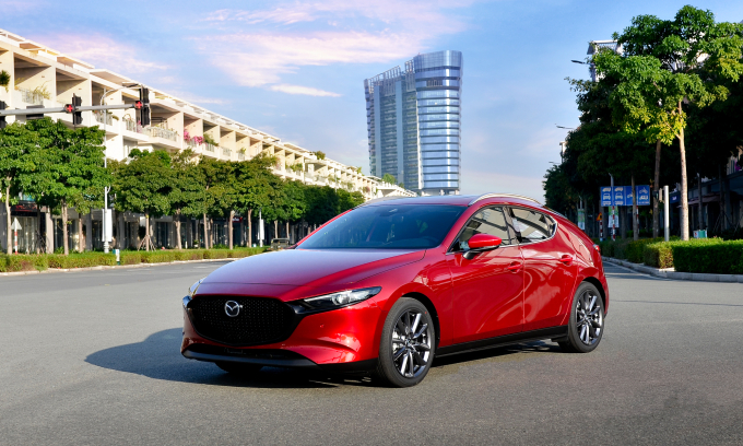 Mazda3 phiên bản hatchback. Ảnh: Lương Dũng