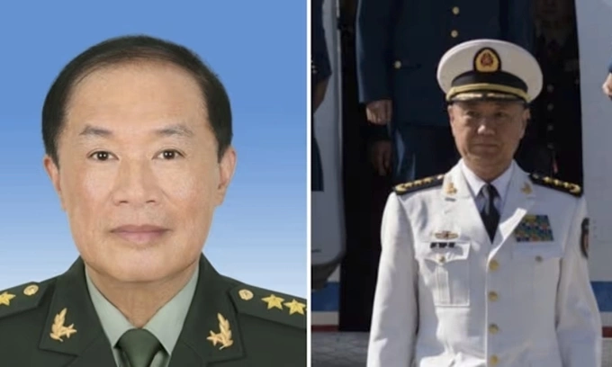 Trung Quốc khai trừ đảng hai tướng hàng đầu để điều tra tham nhũng