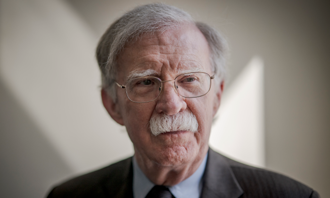 Cựu cố vấn an ninh quốc gia John Bolton tại Washington, Mỹ tháng 3/2024. Ảnh: AFP