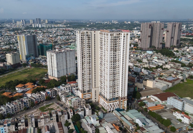 Bất động sản phía đông TP HCM thuộc phường Dĩ An (Bình Dương cũ). Ảnh: Quỳnh Trần