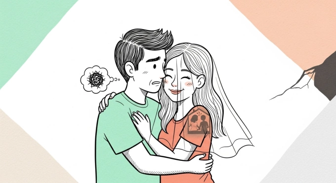 Lấn cấn chuyện bạn gái từng sống như vợ chồng với người cũ