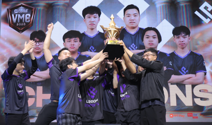 Các thành viên Legion Esports, từng vô địch VMC Spring 2025, sẽ đối đầu nhau ở Visa VMC Winter 2025. Ảnh: Quỳnh Trần