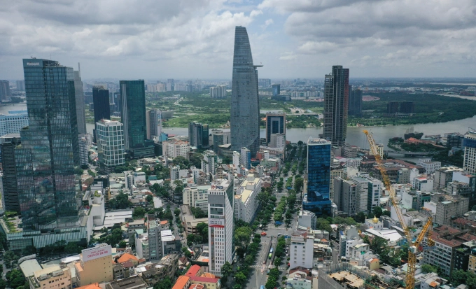 Thị trường văn phòng tại khu trung tâm TP HCM . Ảnh: Quỳnh Trần