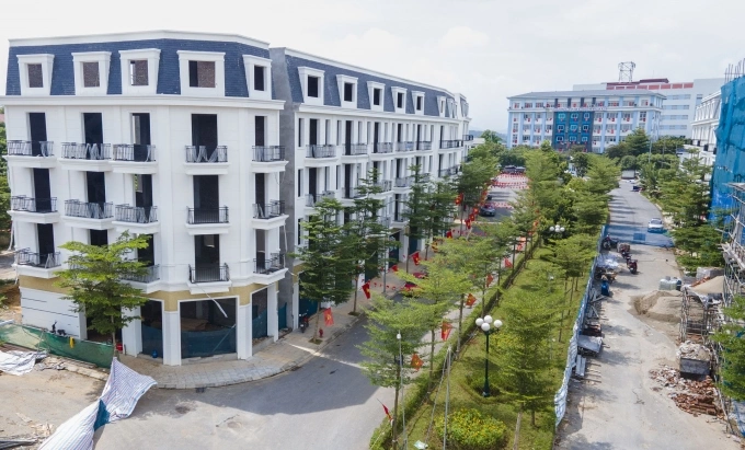 Tiến độ dự án Cẩm Khê Central Park hòi tháng 10. Ảnh: CĐT