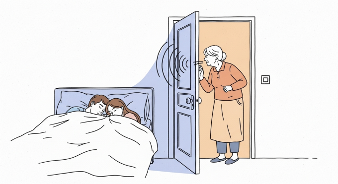 Mẹ chồng gọi cửa khi 6h30 sáng cuối tuần tôi chưa dậy