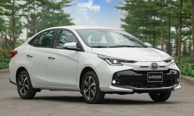 Toyota Vios tại thị trường Việt Nam. Ảnh: TMV
