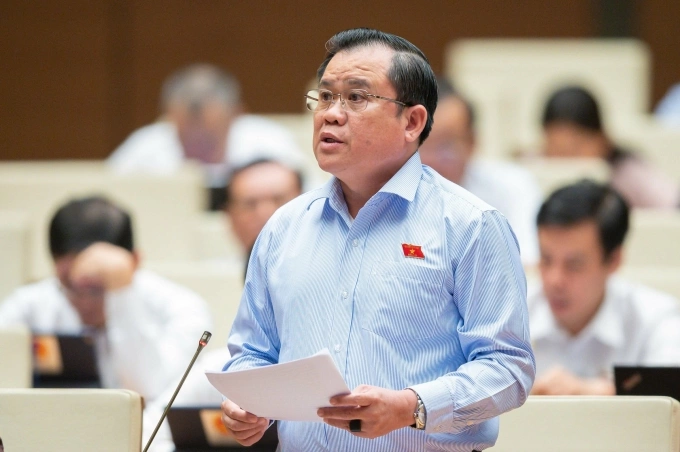 Đại biểu Nguyễn Tâm Hùng. Ảnh: Cổng TTĐT Quốc hội