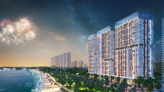 Phối cảnh Sun Centro Town thuộc quần thể Sun Elite City. Ảnh: Sun Property