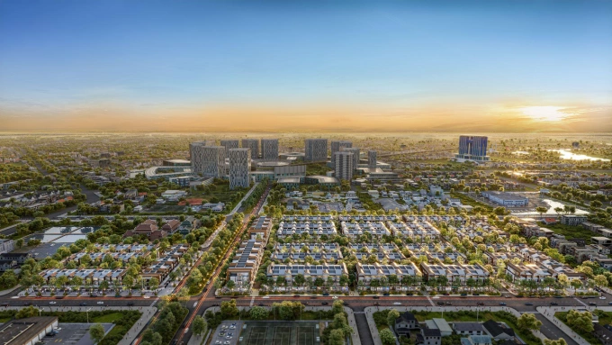Phối cảnh dự án Artisan Park tại phường Bình Dương. Ảnh: Gamuda Land