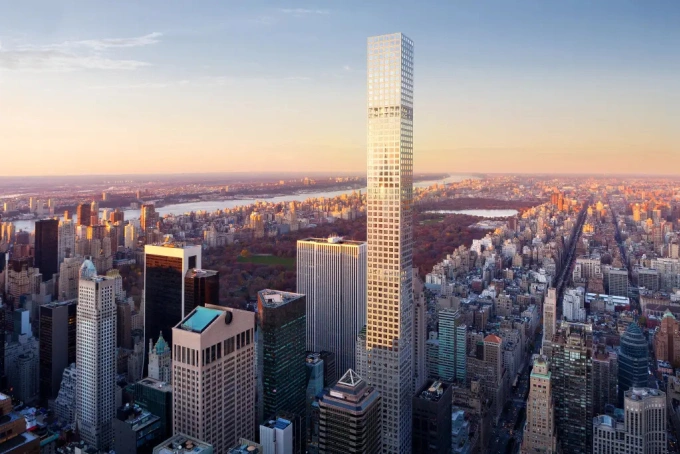 Tòa nhà 432 Park Avenue ở Manhattan, New York, Mỹ. Ảnh: NYP
