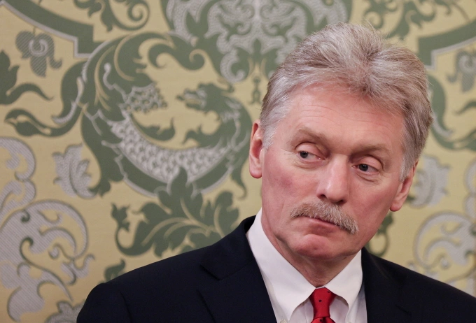 Người phát ngôn Điện Kremlin Dmitry Peskov tại Moskva ngày 17/3. Ảnh: Reuters
