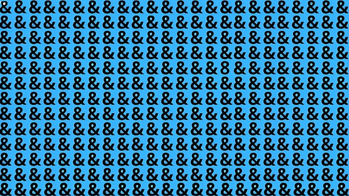 Mắt 10/10 mới thấy số 8 trong 30 giây