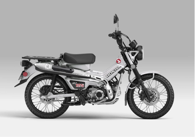 Thiết kế mẫu xe Honda CT125. Ảnh: HVN