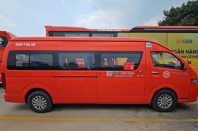 Xe được sử dụng trên tuyến buýt 171 và 172. Ảnh: Lê Giang