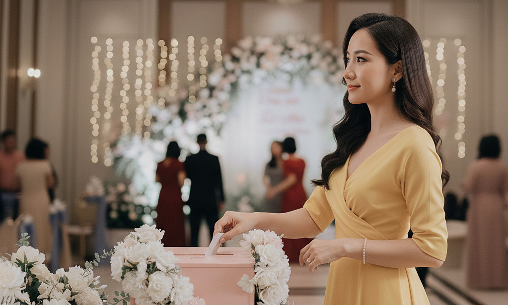 Tôi mừng cưới 500 K dù dự tiệc ở khách sạn 5 sao