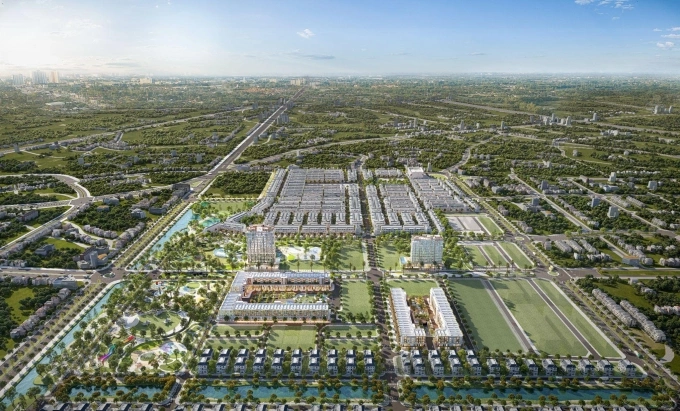 Phối cảnh khu đô thị Vinhomes Wonder City phía Tây Hà Nội. Ảnh: