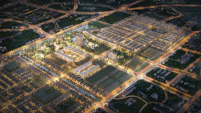 Masteri Sky Quarter nằm tại trung tâm Wonder City 4 phân khu. Ảnh: