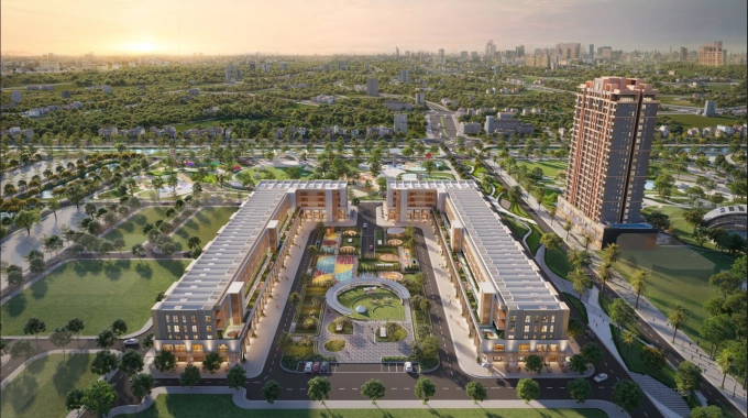 MultiLex - mô hình kết hợp sống, làm việc, đầu tư trong cùng một không gian. Ảnh: