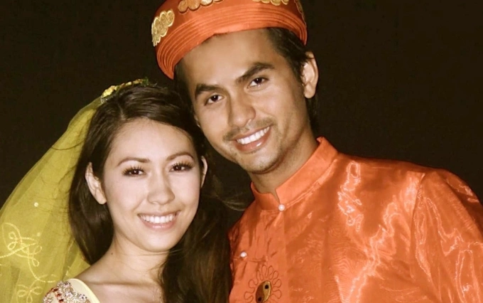 Đức Tiến và hoa hậu Bình Phương kết hôn năm 2010. Ảnh: Nhân vật cung cấp