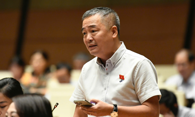 Bác sĩ Nguyễn Lân Hiếu, Giám đốc Bệnh viện Đại học Y Hà Nội. Ảnh: Hoàng Phong